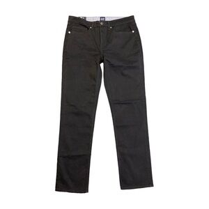 B8.5 NWT GAP Super Soft Stretch Twill 5 Pocket Slim Fit Pant 40x32 True Black